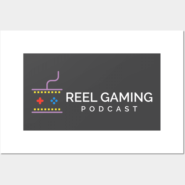 Reel Gaming Podcast (logo 1) Wall Art by Reel Gaming Podcast